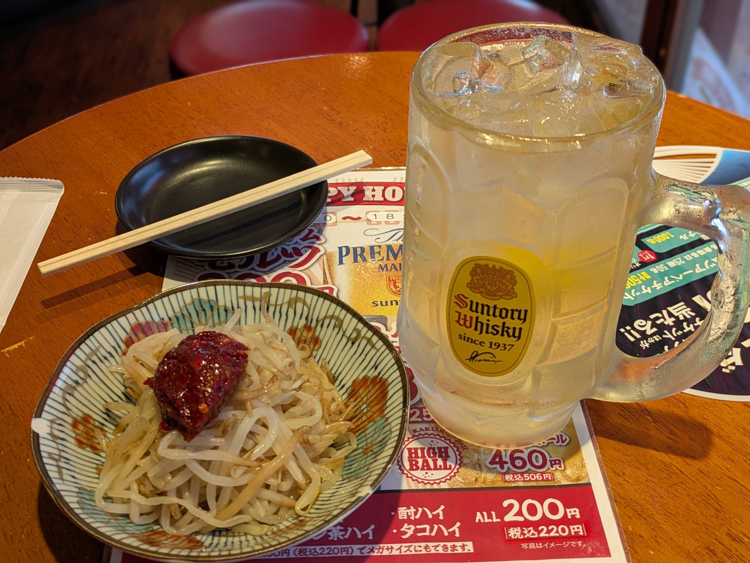 蒲田西口の築地銀だこでせんべろ|たこ焼き抜きでも立派な酒場だった